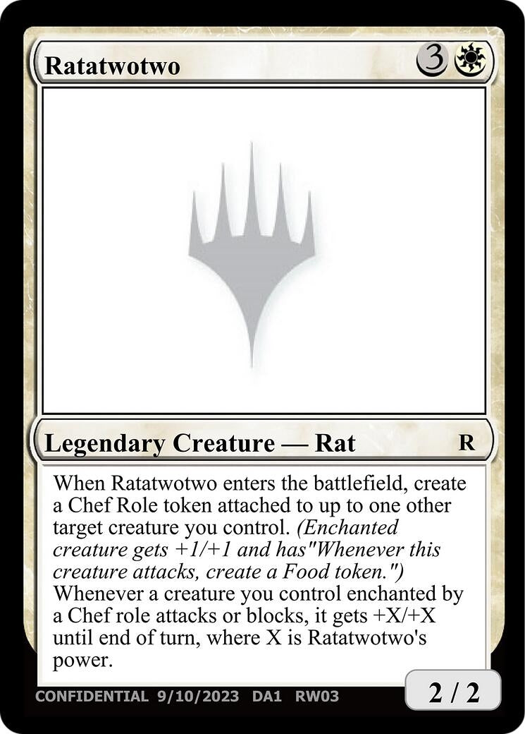 Image for Ratatwotwo (UNK) - Magic: The Gathering