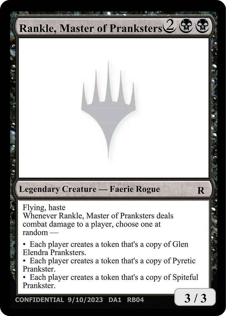 Image for Rankle, Master of Pranksters (UNK) - Magic: The Gathering