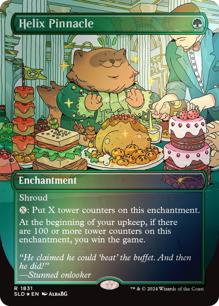 Image for Helix Pinnacle (Rainbow Foil) (1831) - Magic: The Gathering