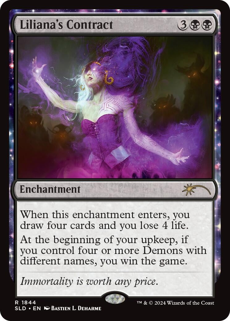 Image for Liliana's Contract (1844) (1844) - Magic: The Gathering