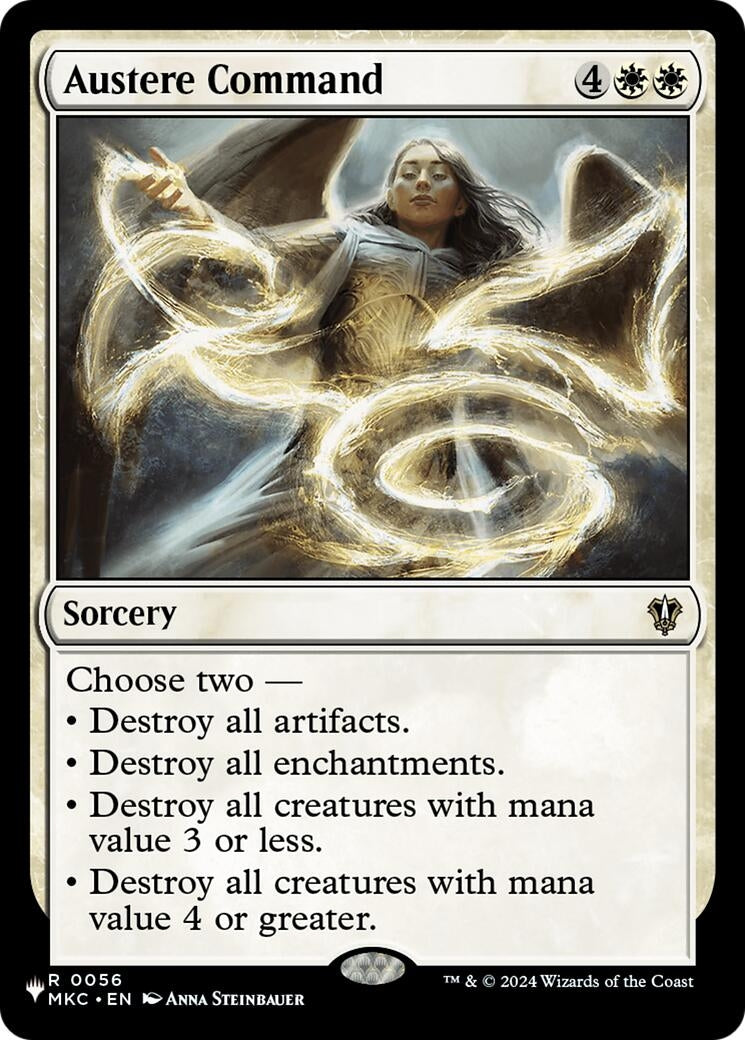 Image for Austere Command (MKC) (0056) - Magic: The Gathering