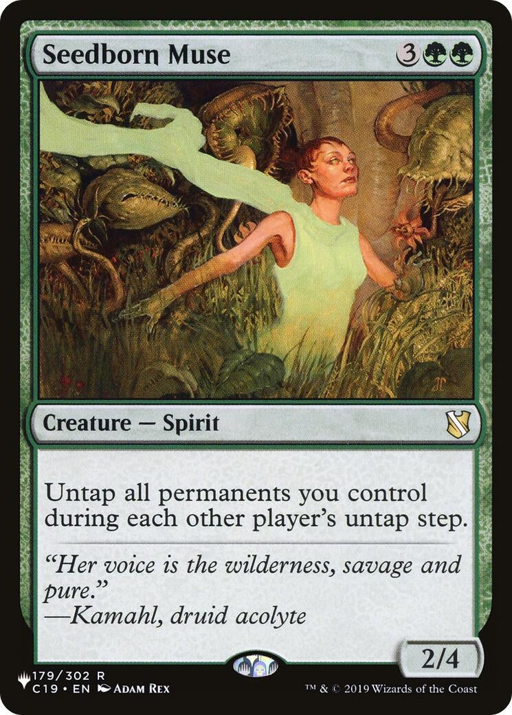 Image for Seedborn Muse (179/302) (LIST) - Magic: The Gathering