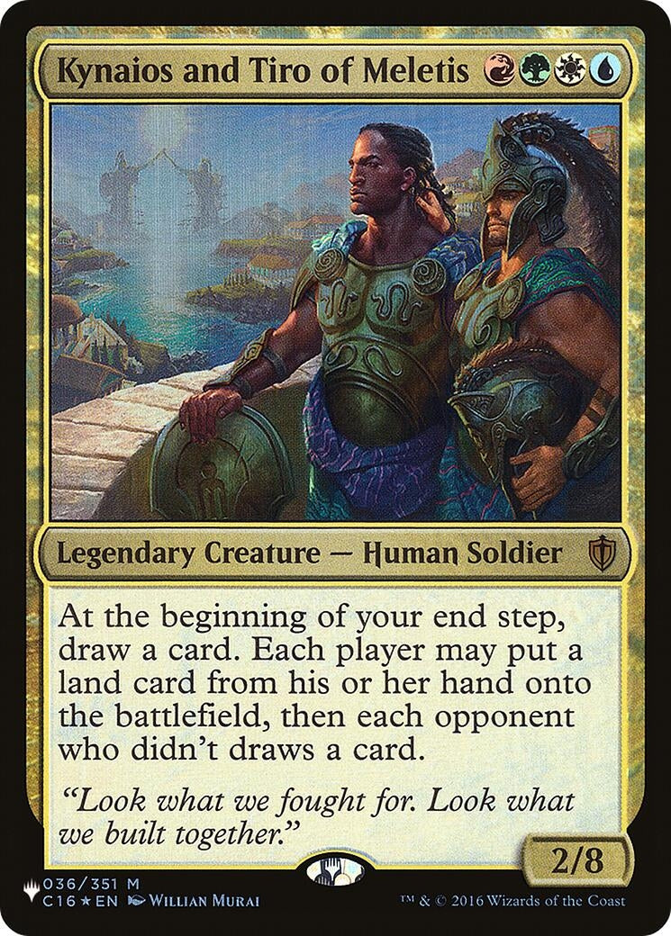 Image for Kynaios and Tiro of Meletis (036/351) - Magic: The Gathering