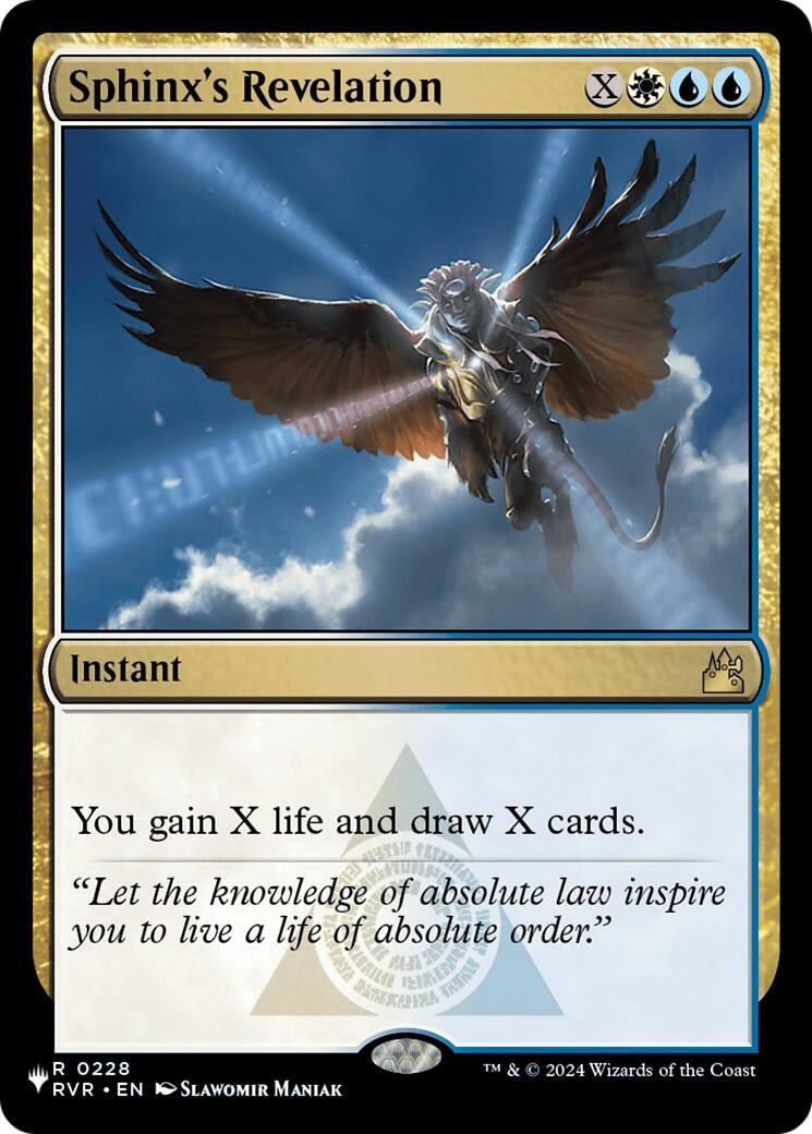 Image for Sphinx's Revelation (0228) - Magic: The Gathering