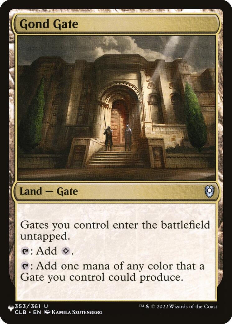 Image for Gond Gate (353/361) (LIST) - Magic: The Gathering