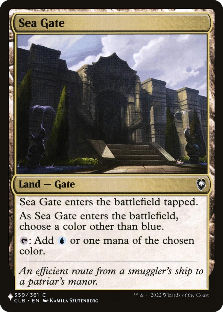 Image for Sea Gate (359/361) - Magic: The Gathering