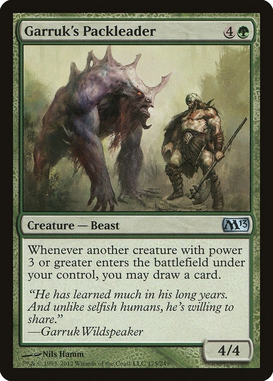 Image for Garruk's Packleader (175) - Magic: The Gathering