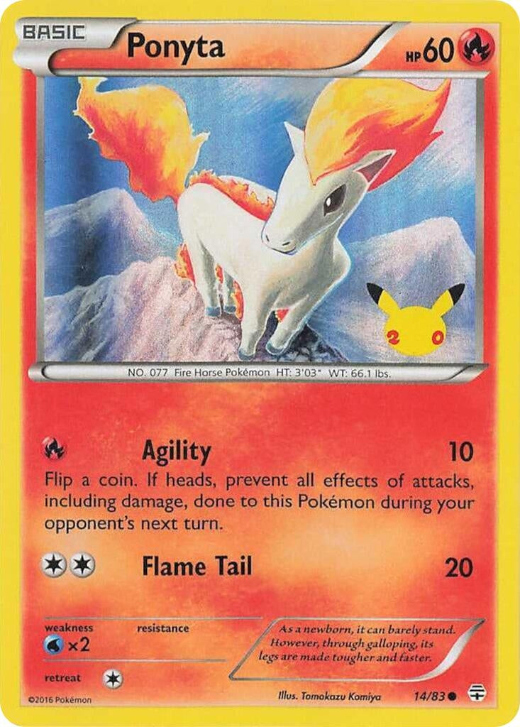 Image for Ponyta (014/083) (CLB) - Pokemon