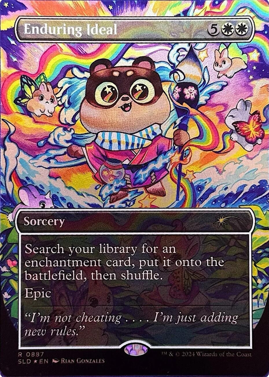Image for Enduring Ideal (Rainbow Foil) (887) - Magic: The Gathering