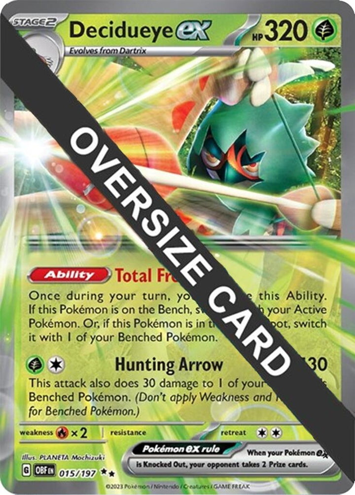 Image for Decidueye ex (015/197) (PR) - Pokemon