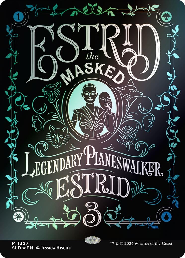 Image for Estrid, the Masked (1327) - Magic: The Gathering