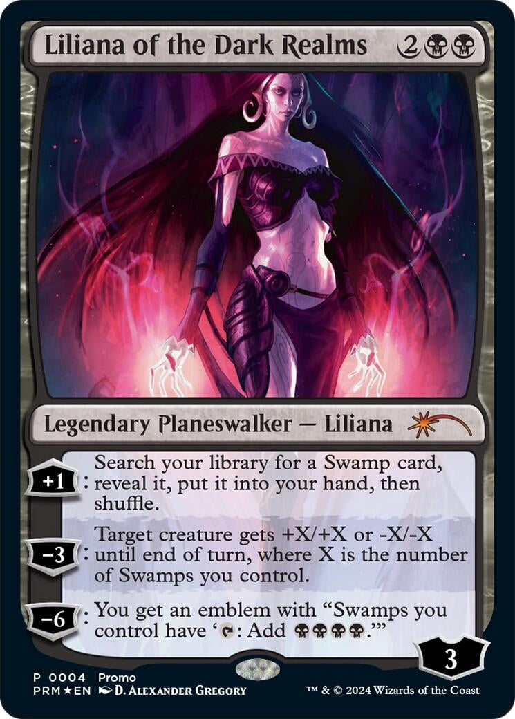 Image for Liliana of the Dark Realms (4) - Magic: The Gathering