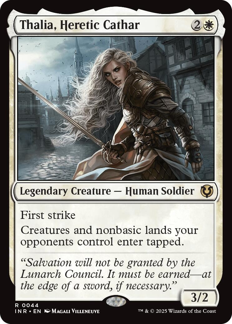 Image for Thalia, Heretic Cathar (44) - Magic: The Gathering