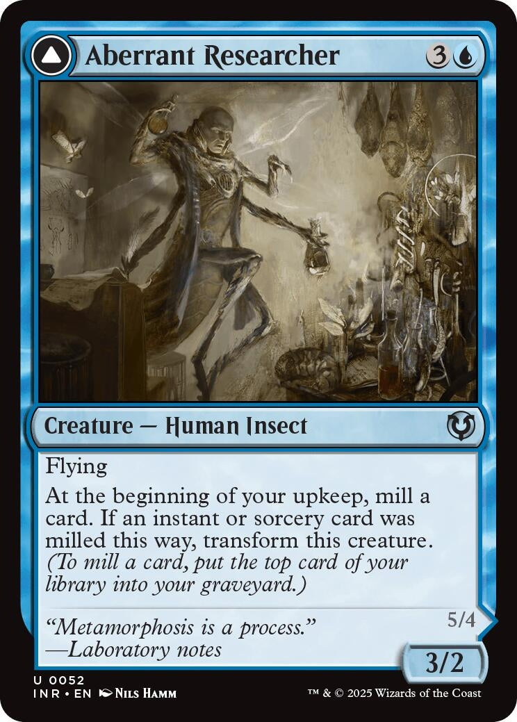 Image for Aberrant Researcher (52) (INR) - Magic: The Gathering