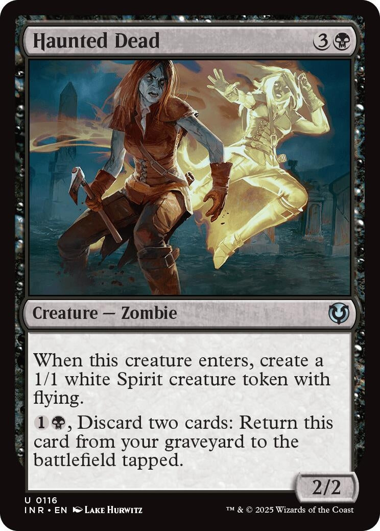 Image for Haunted Dead (116) - Magic: The Gathering