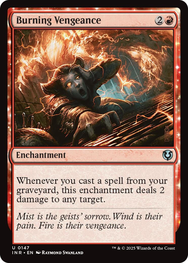 Image for Burning Vengeance (147) - Magic: The Gathering