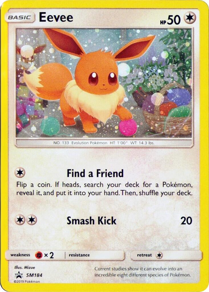 Image for Eevee - SM184 (Cosmos Holo) (SM184) (SMP) - Pokemon