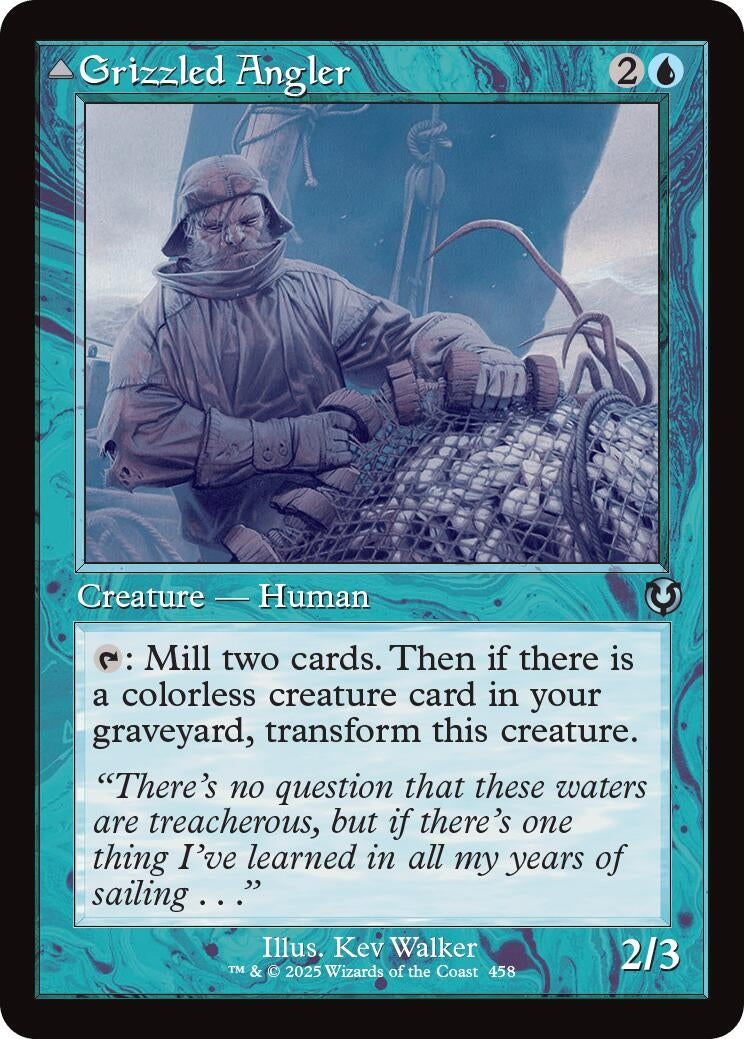 Image for Grizzled Angler (Retro Frame) (458) - Magic: The Gathering