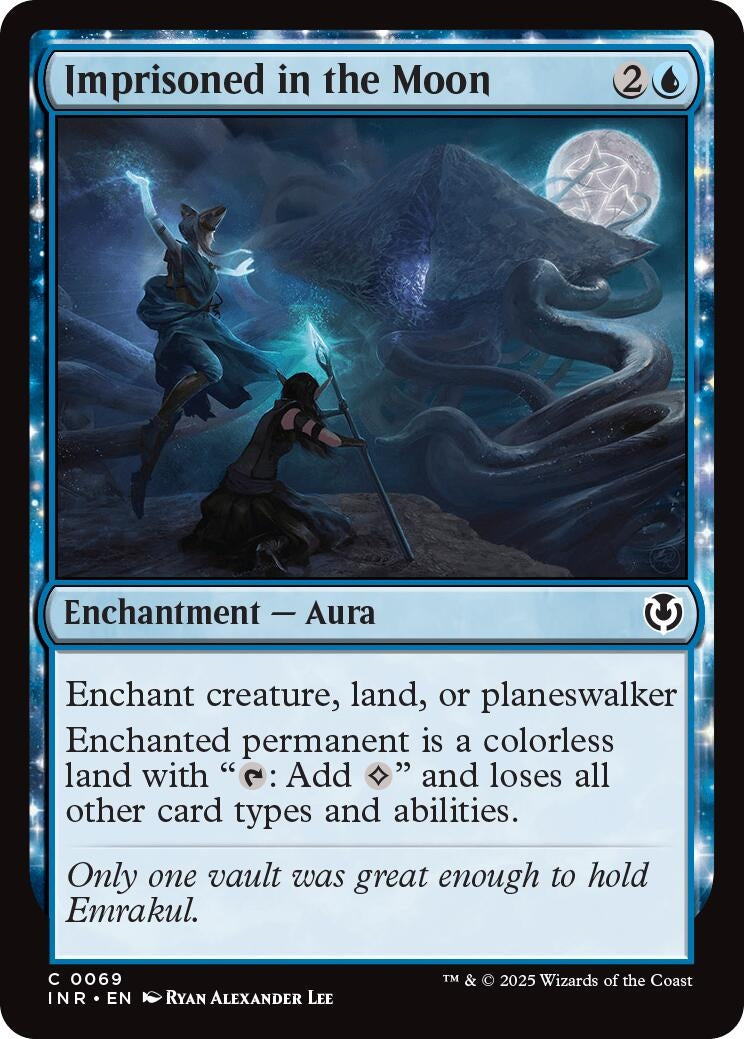 Image for Imprisoned in the Moon (69) - Magic: The Gathering