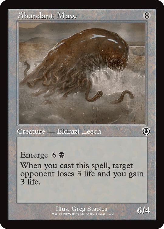 Image for Abundant Maw (Retro Frame) (329) (INR) - Magic: The Gathering