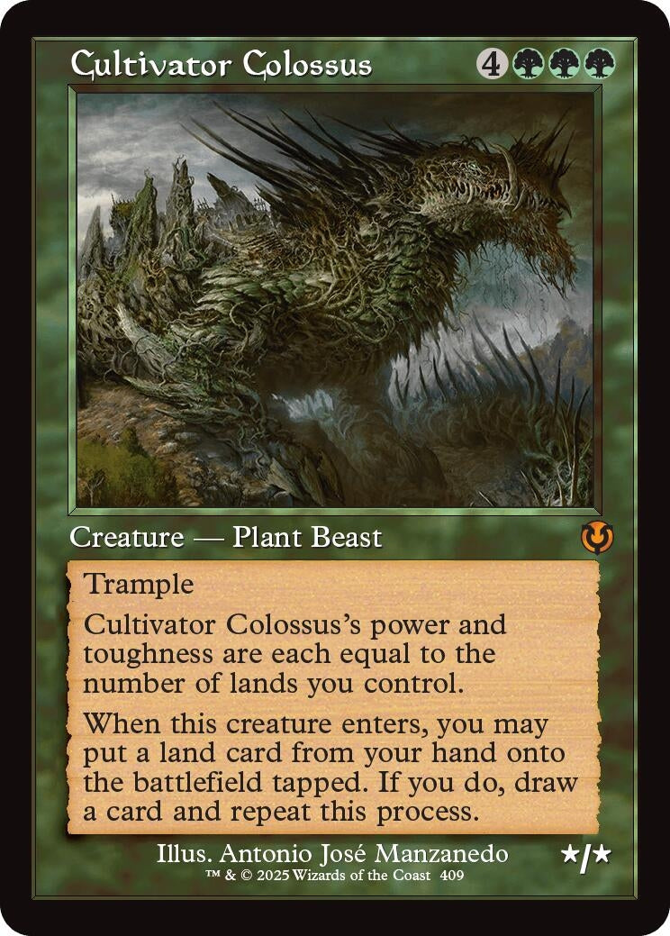 Image for Cultivator Colossus (Retro Frame) (409) - Magic: The Gathering