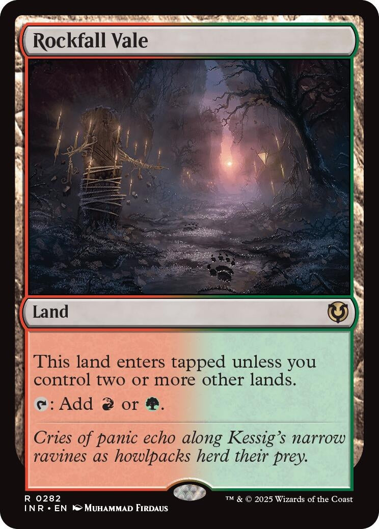 Image for Rockfall Vale (282) - Magic: The Gathering