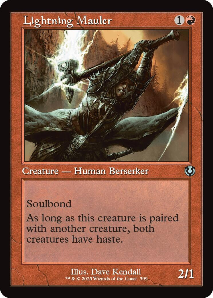 Image for Lightning Mauler (Retro Frame) (399) - Magic: The Gathering