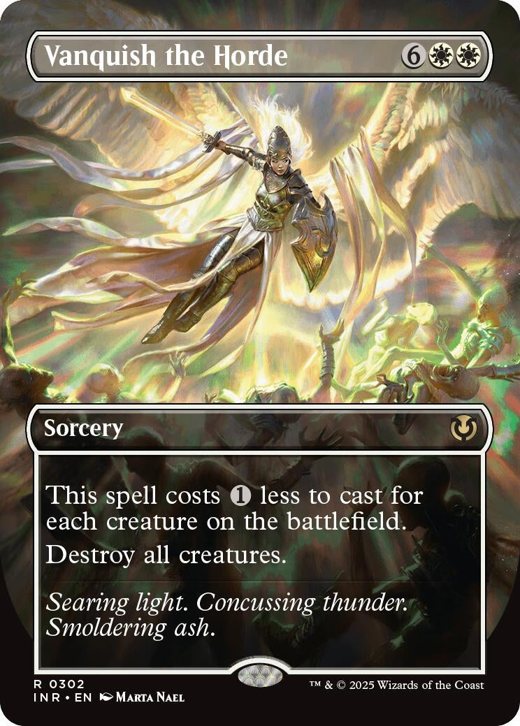 Image for Vanquish the Horde (Borderless) (302) - Magic: The Gathering