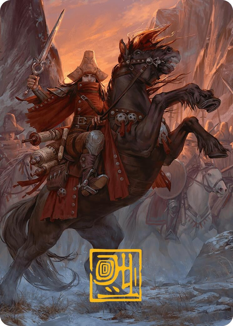 Image for Zealous Conscripts Art Card (Gold-Stamped Signature) (12) (ASINR) - Magic: The Gathering