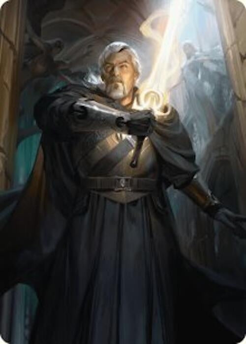 Image for Odric, Lunarch Marshal Art Card (1) (ASINR) - Magic: The Gathering