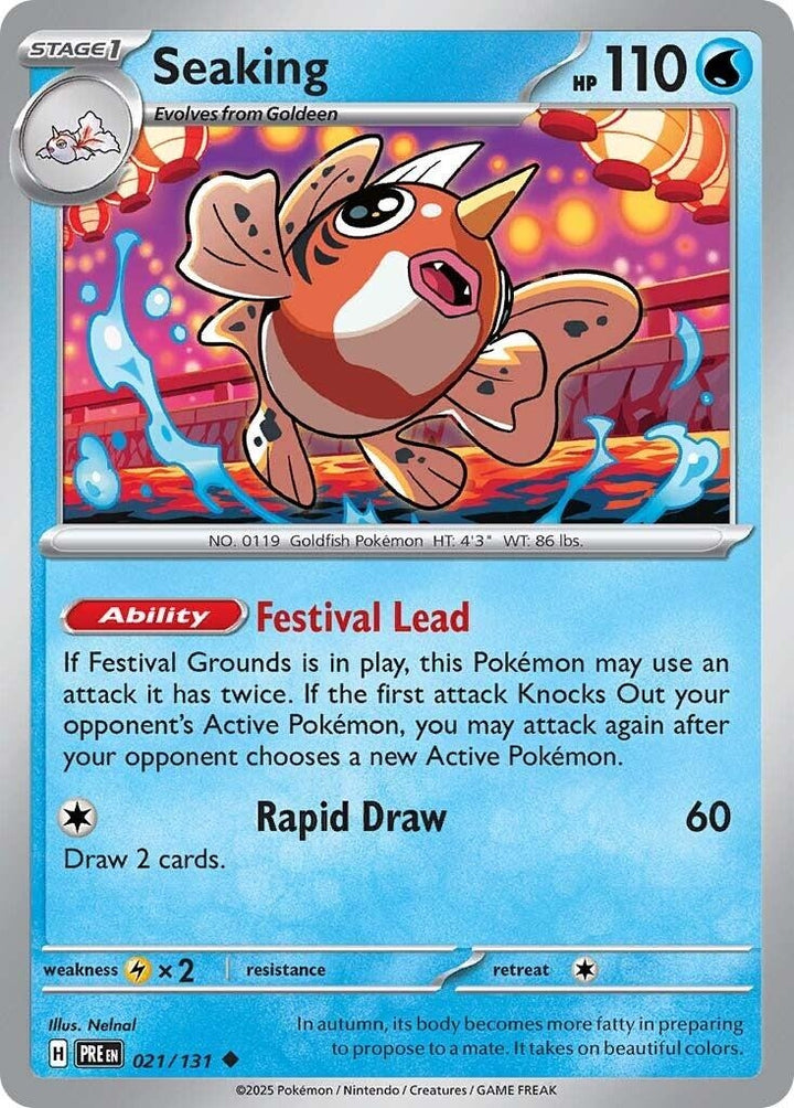 Image for Seaking (021/131) (PRE) - Pokemon