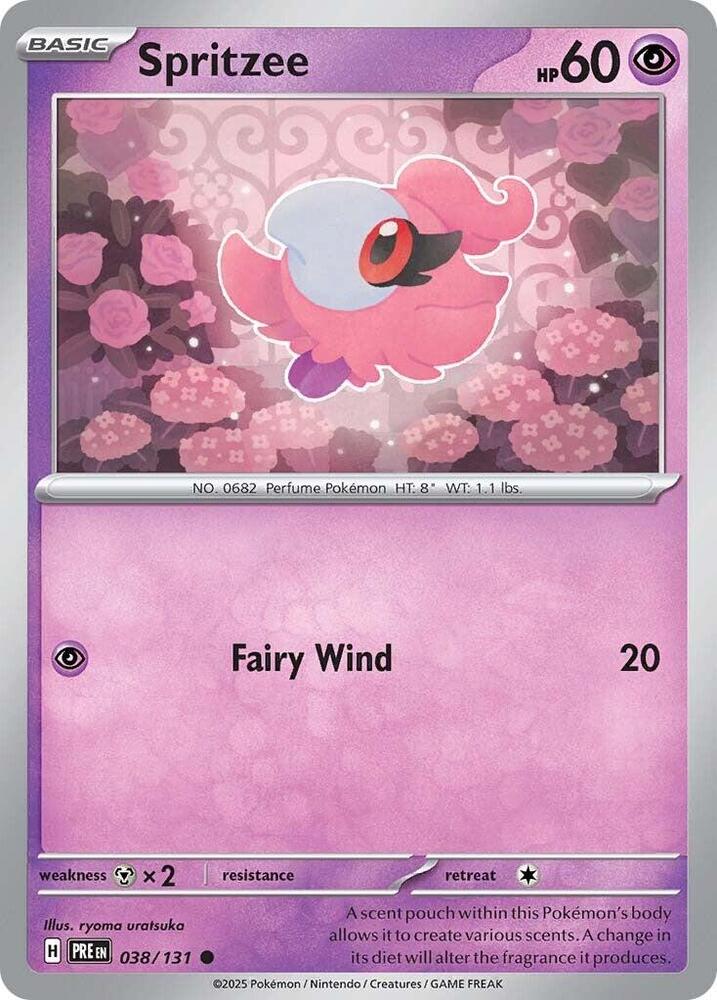 Image for Spritzee (038/131) (PRE) - Pokemon