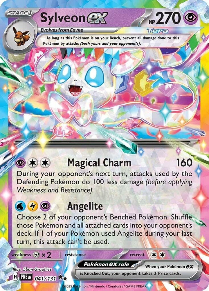 Image for Sylveon ex (041/131) (PRE) - Pokemon