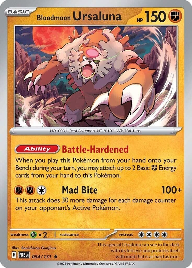 Image for Bloodmoon Ursaluna (054/131) (PRE) - Pokemon