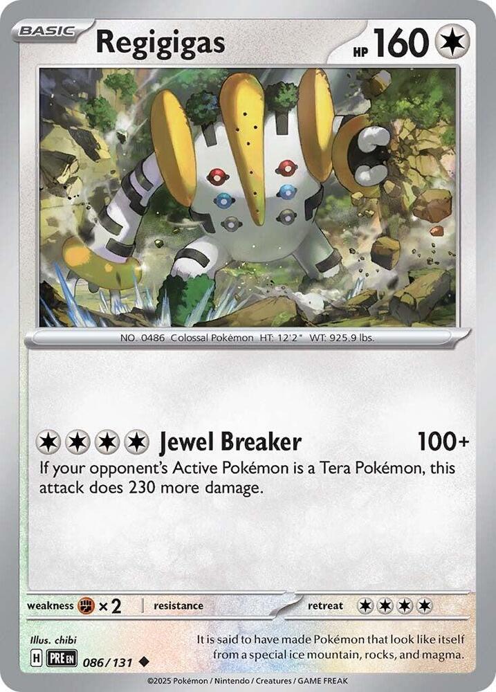 Image for Regigigas (086/131) (PRE) - Pokemon