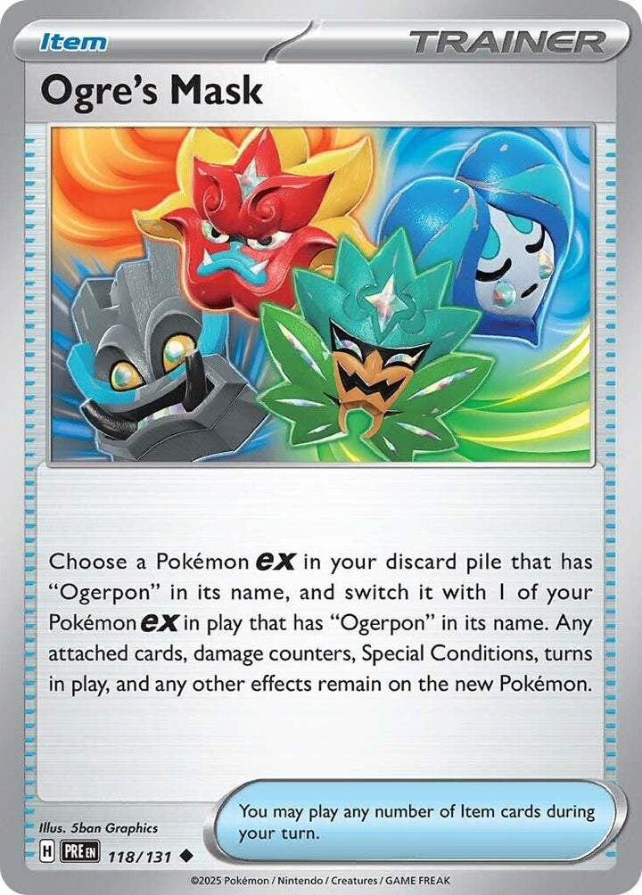 Image for Ogre's Mask (118/131) (PRE) - Pokemon