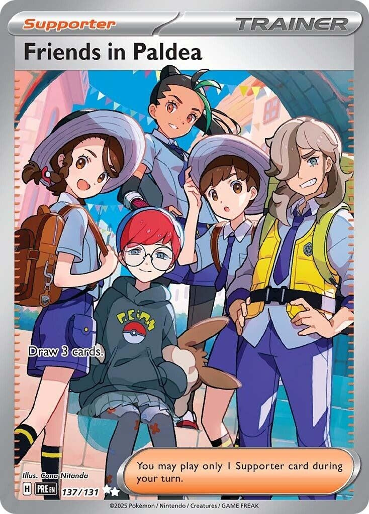 Image for Friends in Paldea (137/131) (PRE) - Pokemon