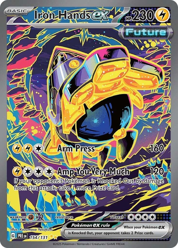 Image for Iron Hands ex (154/131) (PRE) - Pokemon