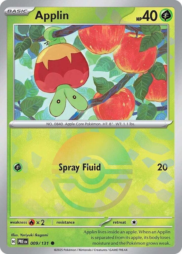Applin (Poke Ball Pattern) (009/131) (PRE)
