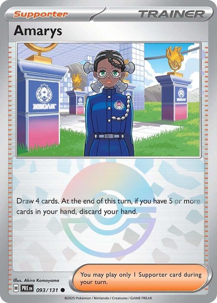 Image for Amarys - 093/131 (Poke Ball Pattern) (093/131) (PRE) - Pokemon