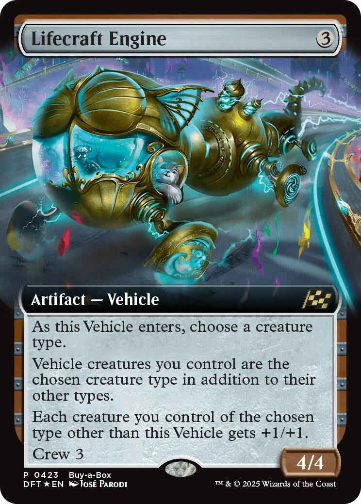 Image for Lifecraft Engine (Extended Art) (423) (BABP) - Magic: The Gathering