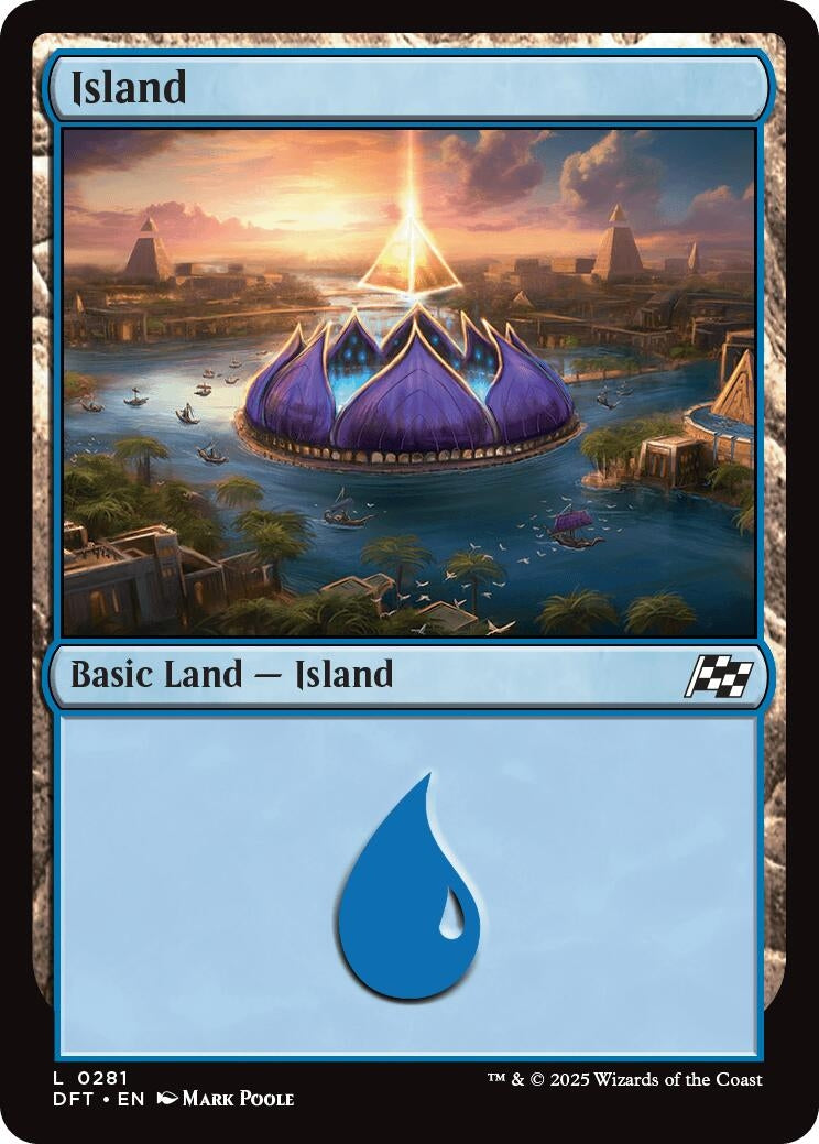 Image for Island (0281) (281) (DFT) - Magic: The Gathering