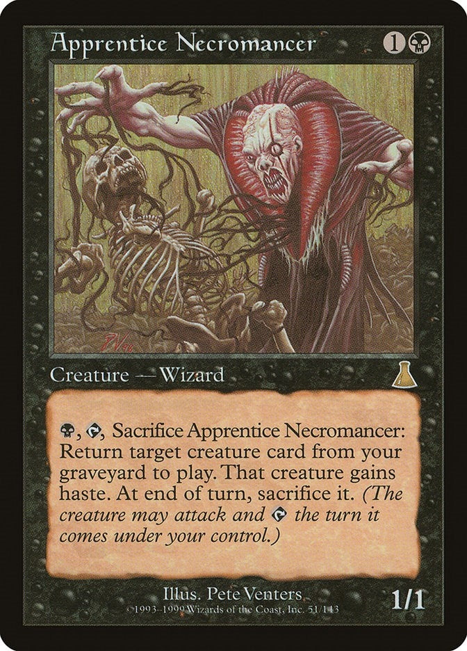 Image for Apprentice Necromancer (51) (UDS) - Magic: The Gathering
