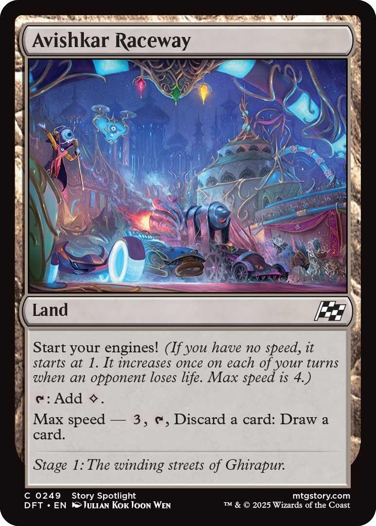 Image for Avishkar Raceway (249) (DFT) - Magic: The Gathering