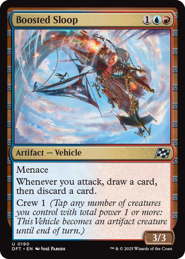 Image for Boosted Sloop (190) - Magic: The Gathering