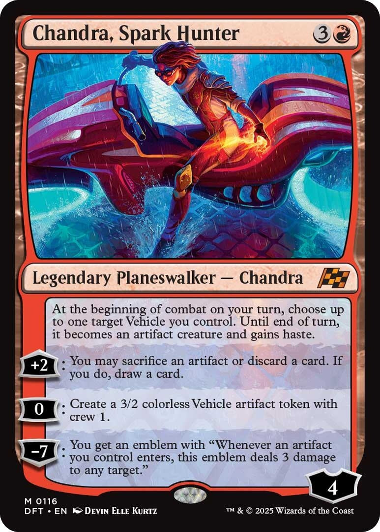 Image for Chandra, Spark Hunter (116) - Magic: The Gathering