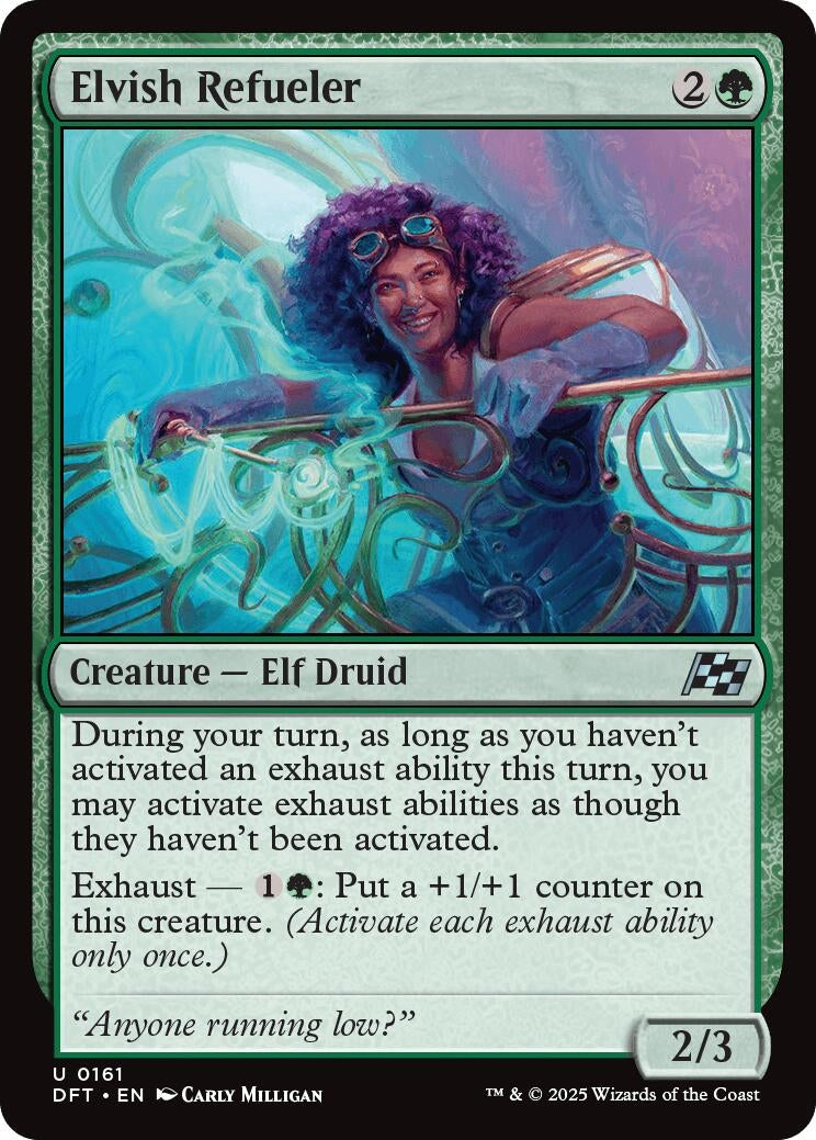 Image for Elvish Refueler (161) - Magic: The Gathering