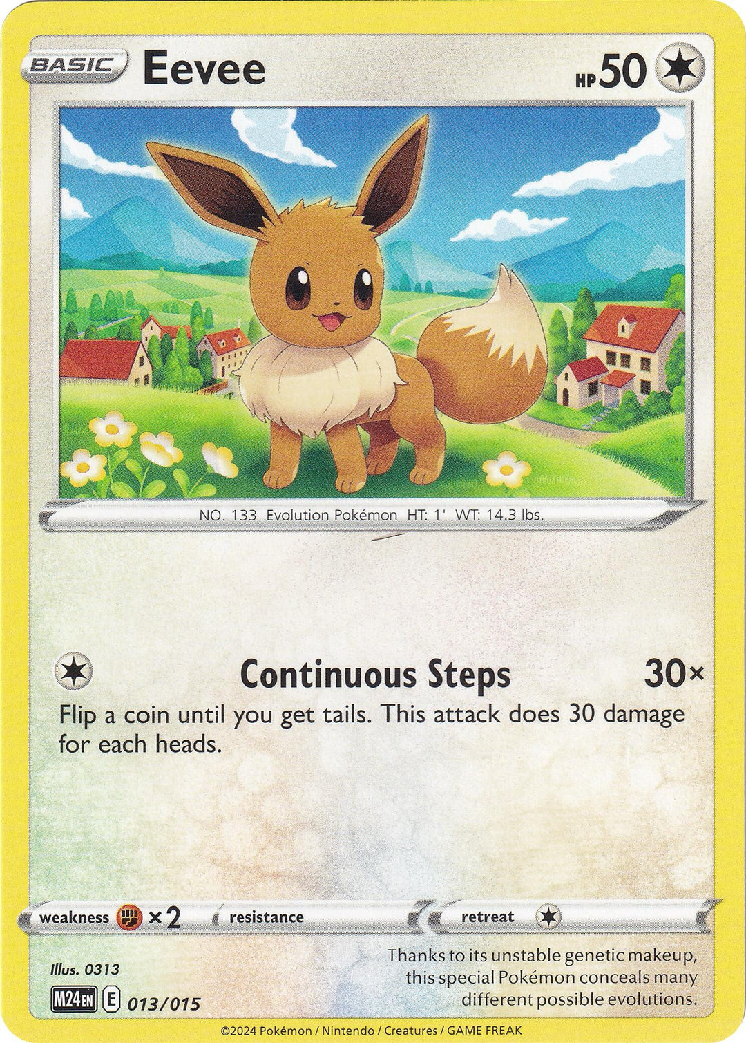 Image for Eevee (013/015) (M24) - Pokemon