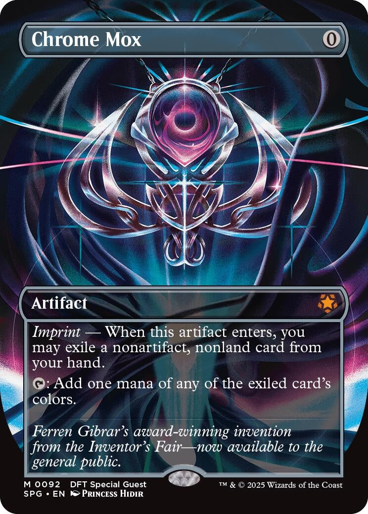 Image for Chrome Mox (Borderless) (92) - Magic: The Gathering