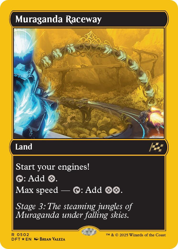 Image for Muraganda Raceway (First-Place Foil) (502) - Magic: The Gathering